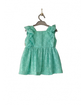 Baby Frock  WITH LACE FABRIC with cotton fabric