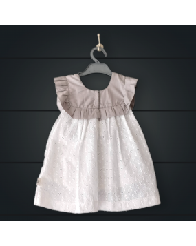 Handmade frock with Hakoba Fabric and Hand embroidered (2 year )                                  