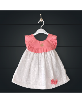 Handmade  baby girl frock with Premium Hakoba (2 years)