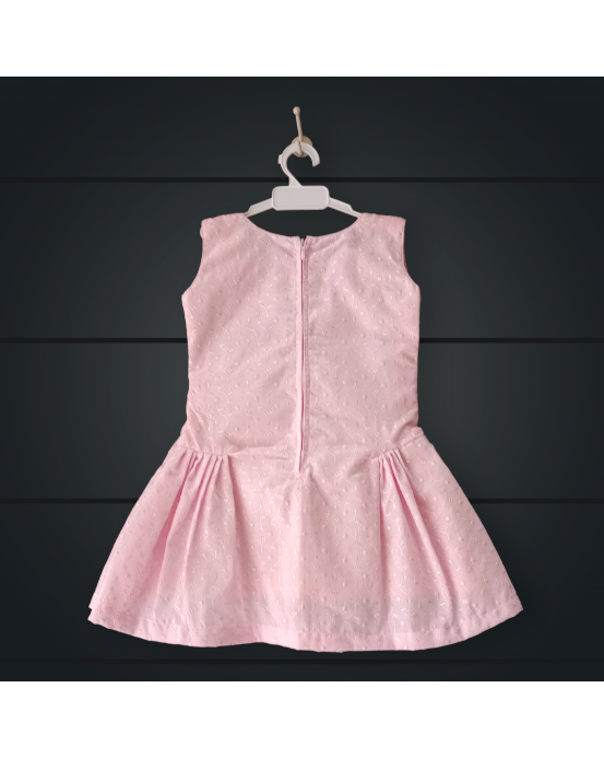 Handmade frock with Hakoba Cotton  fabric(18m-24m) Soft cotton lining