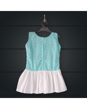 Handmade frock with Hakoba Cotton  fabric(18m-24m) Soft cotton lining