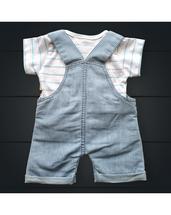 Dungaree -with half sleeve T shirt