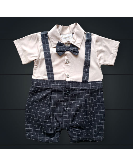 Suspender Shorts and Half sleeve shirt