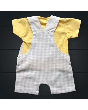  Dungaree -with half sleeve T shirt
