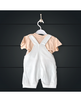 Dungaree -with half sleeve T shirt