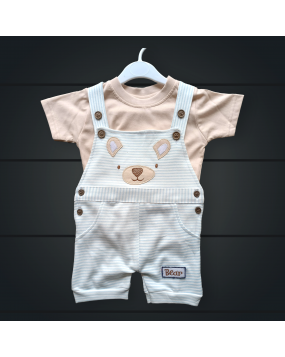 Dungaree -with half sleeve T shirt