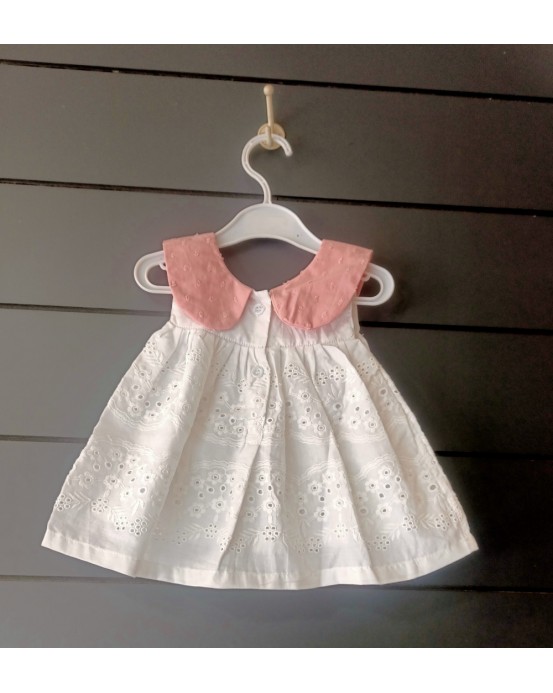Cotton baby frock-(6month)