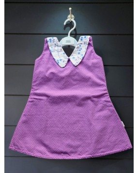 Handmade frock with Hakoba fabric  (2-3Years)