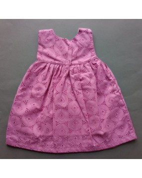 Handmade   Frock with  Hakoba fabric(1 year)