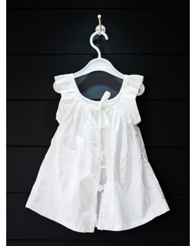 White cotton frocks (6 month-1 year)