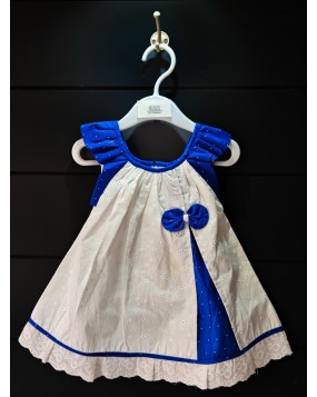 HAKOBA COTTON-BABY FROCK (6 MONTH)