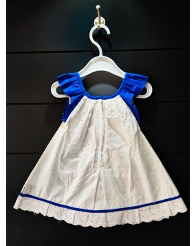 HAKOBA COTTON-BABY FROCK (6 MONTH)