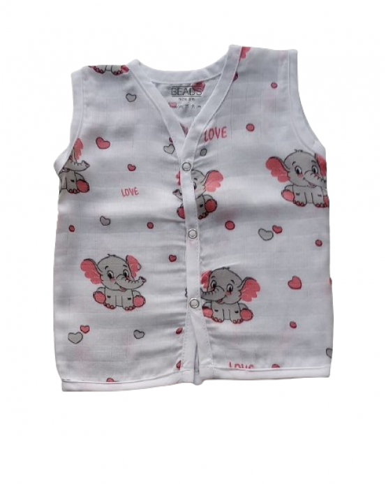 100% Organic cotton Zero size Jabla & swaddle cloth _Elephant (100 cm x 100 cm)