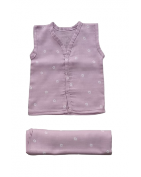 ComboPack-100% Organic cotton Jabla & swaddle cloth 100x100cm