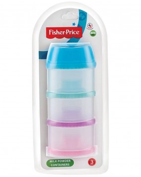 Fisher-Price Stackable Milk Powder Container - Multicolor