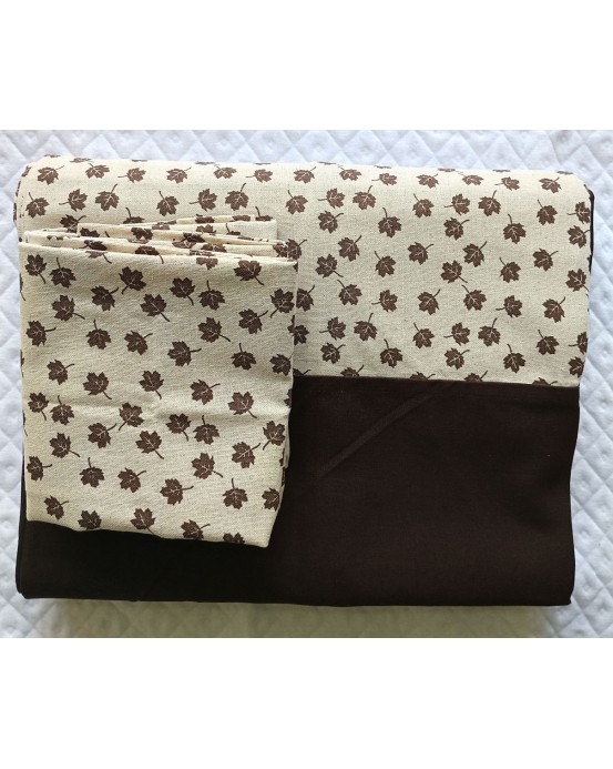 Boarder bedsheet king size with two pillow covers