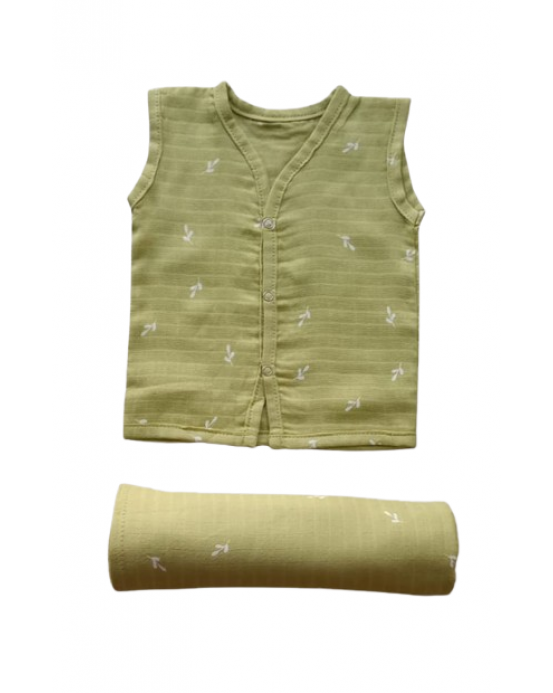 ComboPack-100% Organic cotton Jabla & swaddle cloth 100x100cm