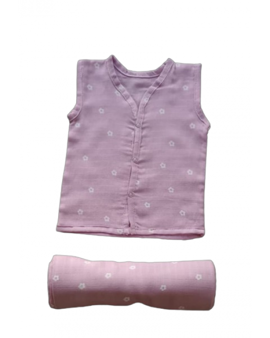 ComboPack-100% Organic cotton Jabla & swaddle cloth 100x100cm