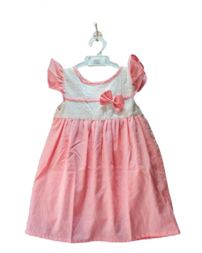 Cotton Baby frock-(  Large)
