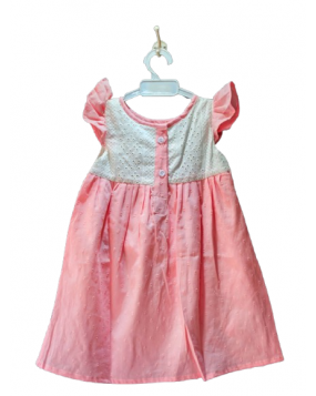 Cotton Baby frock-(  Large)