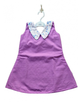 Handmade frock with Hakoba fabric  (2-3Years)