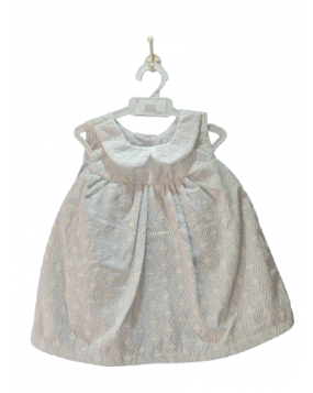 Handmade   Frock with  Hakoba fabric(1 year)