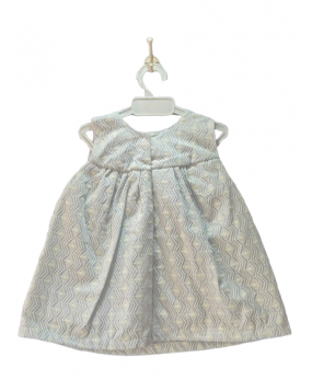 Handmade   Frock with  Hakoba fabric(1 year)