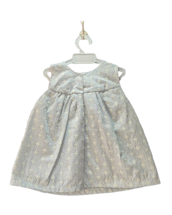 Handmade   Frock with  Hakoba fabric(1 year)