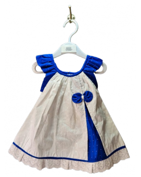 HAKOBA COTTON-BABY FROCK (6 MONTH)