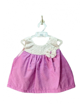 Hand made   frock with Hakoba fabric(3-6m)