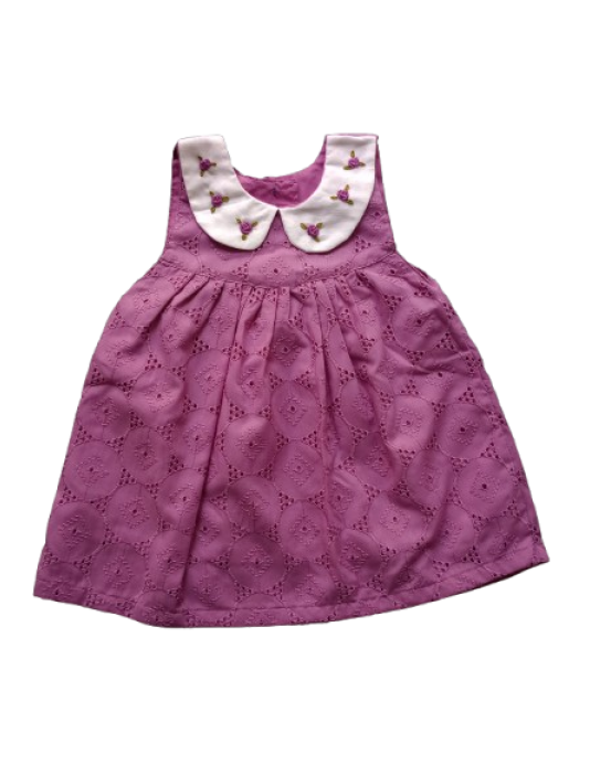 Handmade   Frock with  Hakoba fabric(1 year)