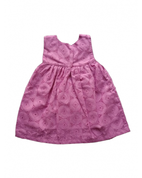 Hand made frock with Hakoba fabric(6month-1year)