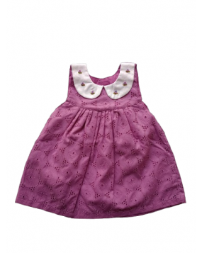 Handmade   Frock with  Hakoba fabric(1 year)L