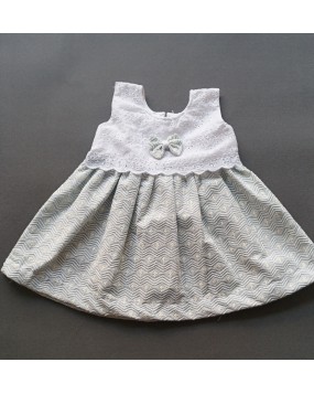 Baby frock-Hacoba fabric 