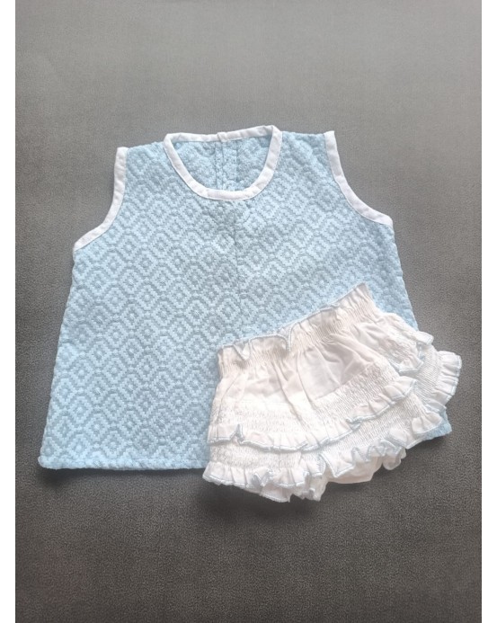 Baby frock-Hacoba fabric (0-3)