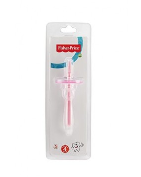 Fisher Price Silicone Baby Soft Toothbrush (Multicolor)