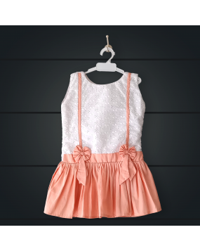  Handmade  frock with Hacoba cotton   (2 Year)