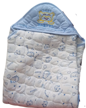 Newborn Baby/Soft Cotton Baby Hooded Towels/Swaddle 75cm x75cm