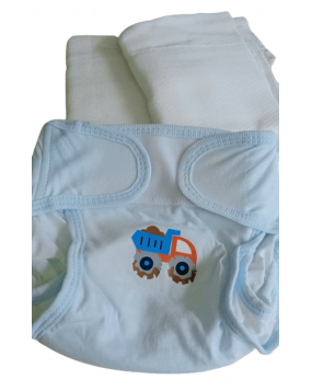  Cloth Nappies/with velcro Outer fabric is made of high quality waterproof and breathable PUL 