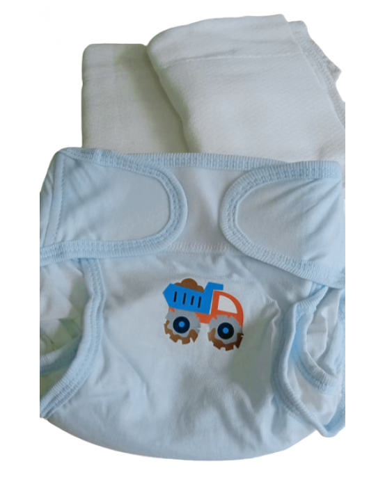  Cloth Nappies/with velcro Outer fabric is made of high quality waterproof and breathable PUL 