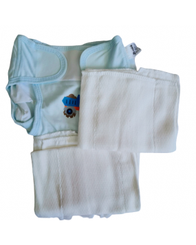  Cloth Nappies/with velcro Outer fabric is made of high quality waterproof and breathable PUL 