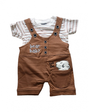 Suspender Shorts and Half sleeve shirt for Boys
