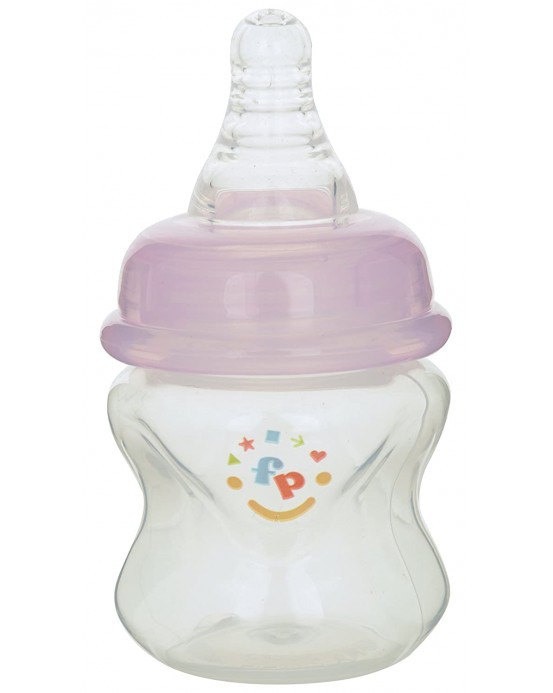 Fisher-Price Ultra Care Regular Neck Feeding Bottle, pink &Blue, 60ml