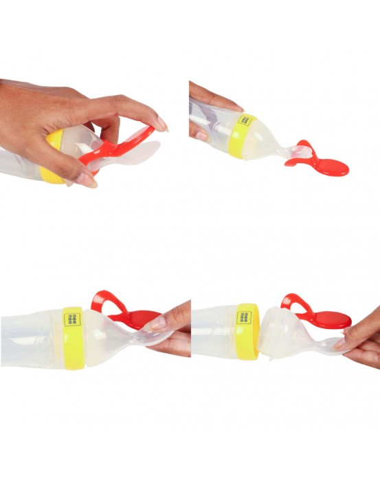 Squeezy Silicone Food Feeder (with In-built stand)